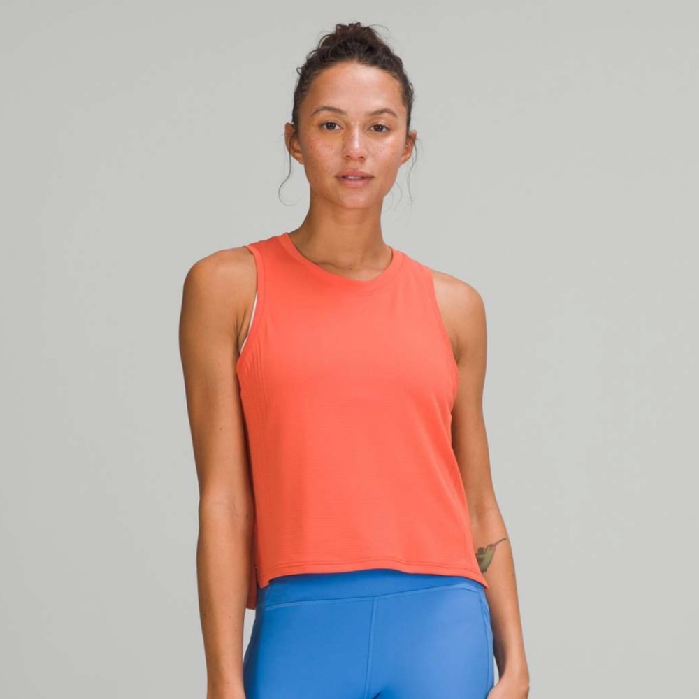 Lululemon Train To Be Tank Top Size 8 in Warm Coral